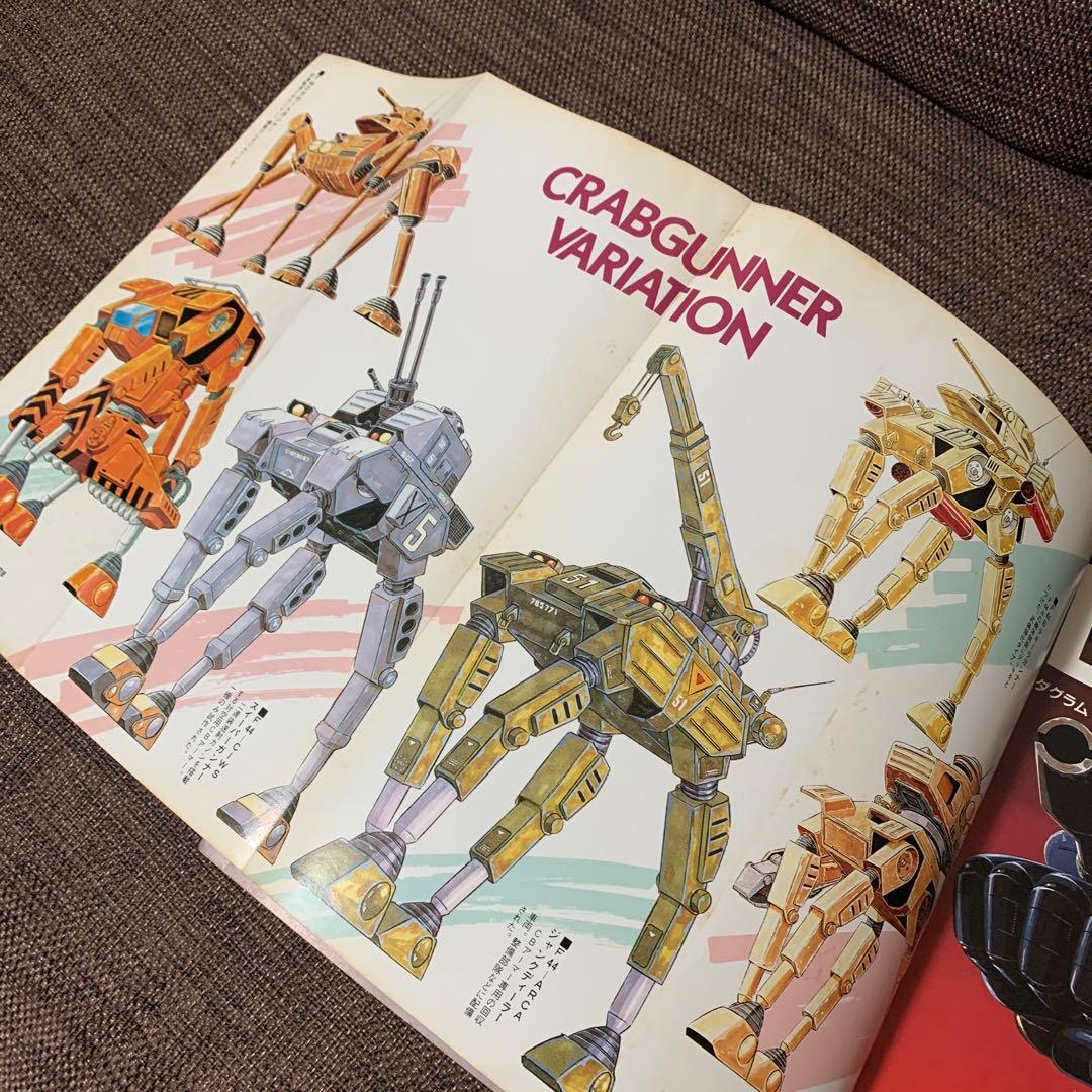 太陽の牙　ダグラム　メカニカルアート集　講談社　テレビマガジン　デラックス21