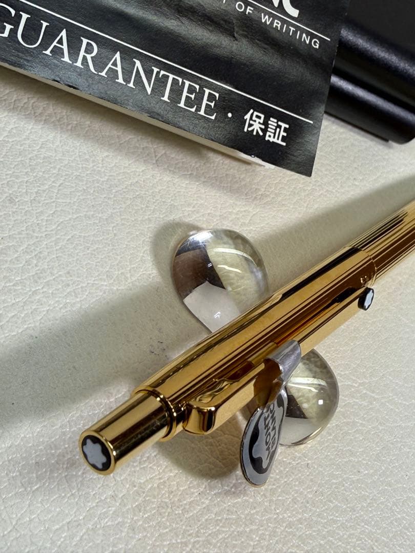 【未使用保管品】モンブラン Sラインボールペン