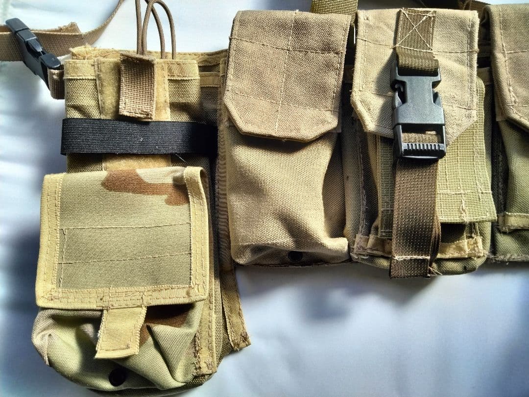 小*な様 米軍放出ローカルメイド BHI ブラックホークLCPC型チェストリグK