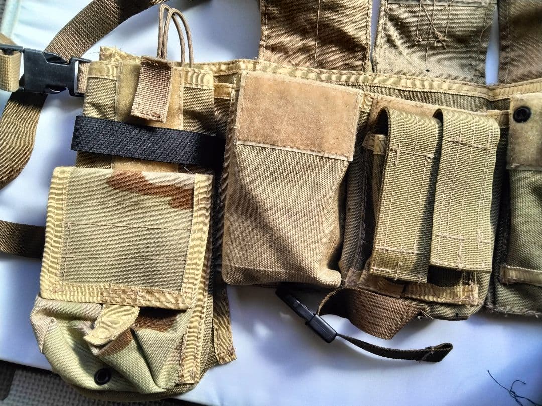 小*な様 米軍放出ローカルメイド BHI ブラックホークLCPC型チェストリグK