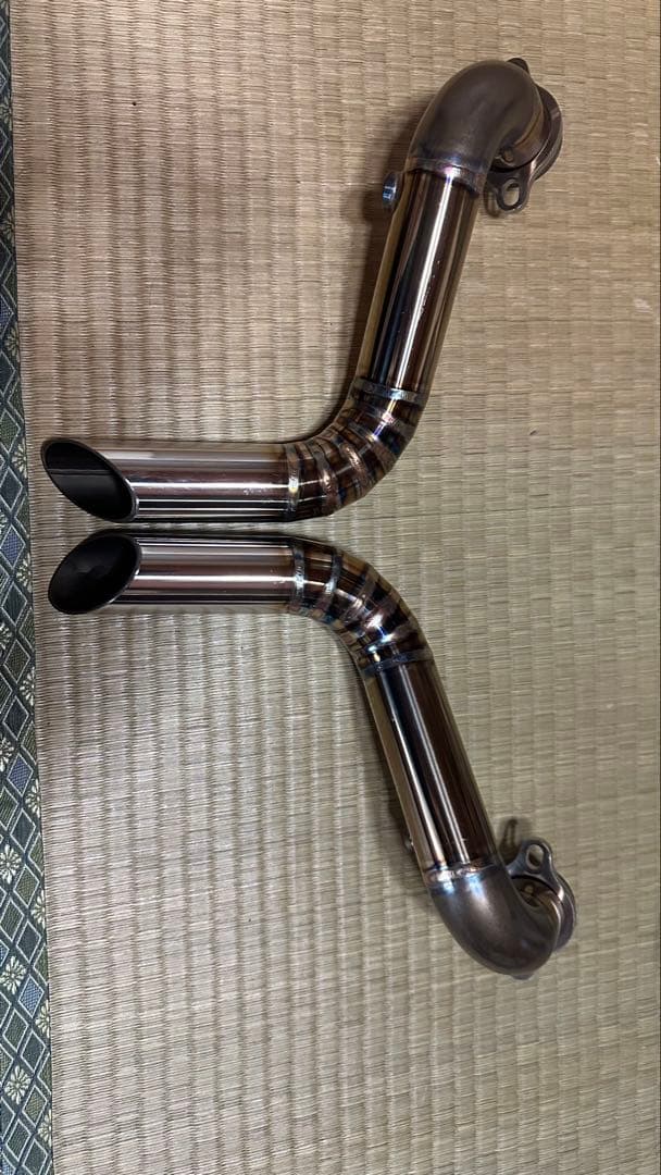 Yパイプマフラー(ハーレーダビットソンスポーツスター)