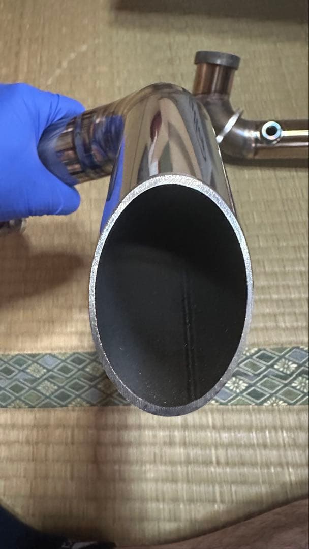 Yパイプマフラー(ハーレーダビットソンスポーツスター)