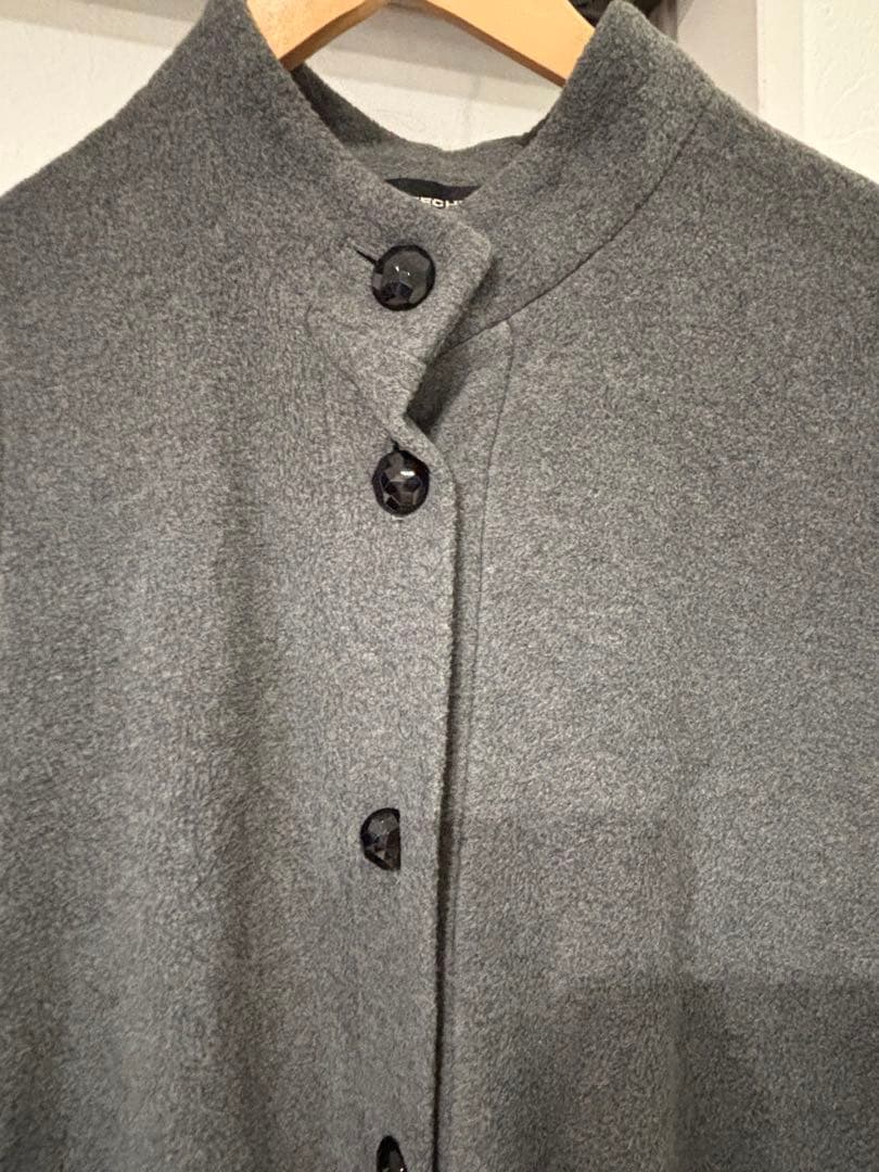 週末セール❗️ポテチーノ　さえら　グレー　ロングベスト　ロングジレ