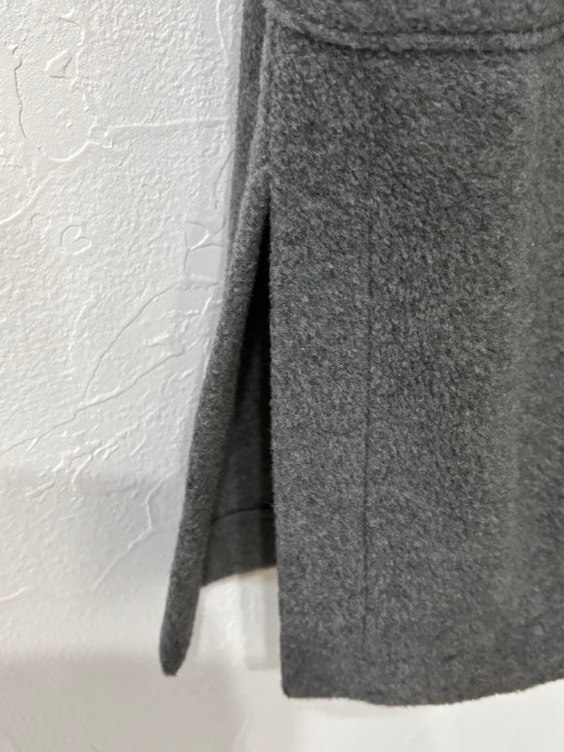 週末セール❗️ポテチーノ　さえら　グレー　ロングベスト　ロングジレ