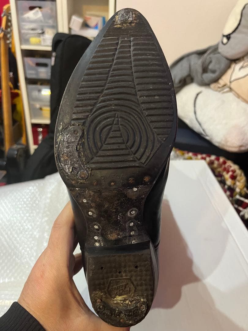 R*A様 トニーラマTony Lama刺繍ウエスタンブーツ91/2