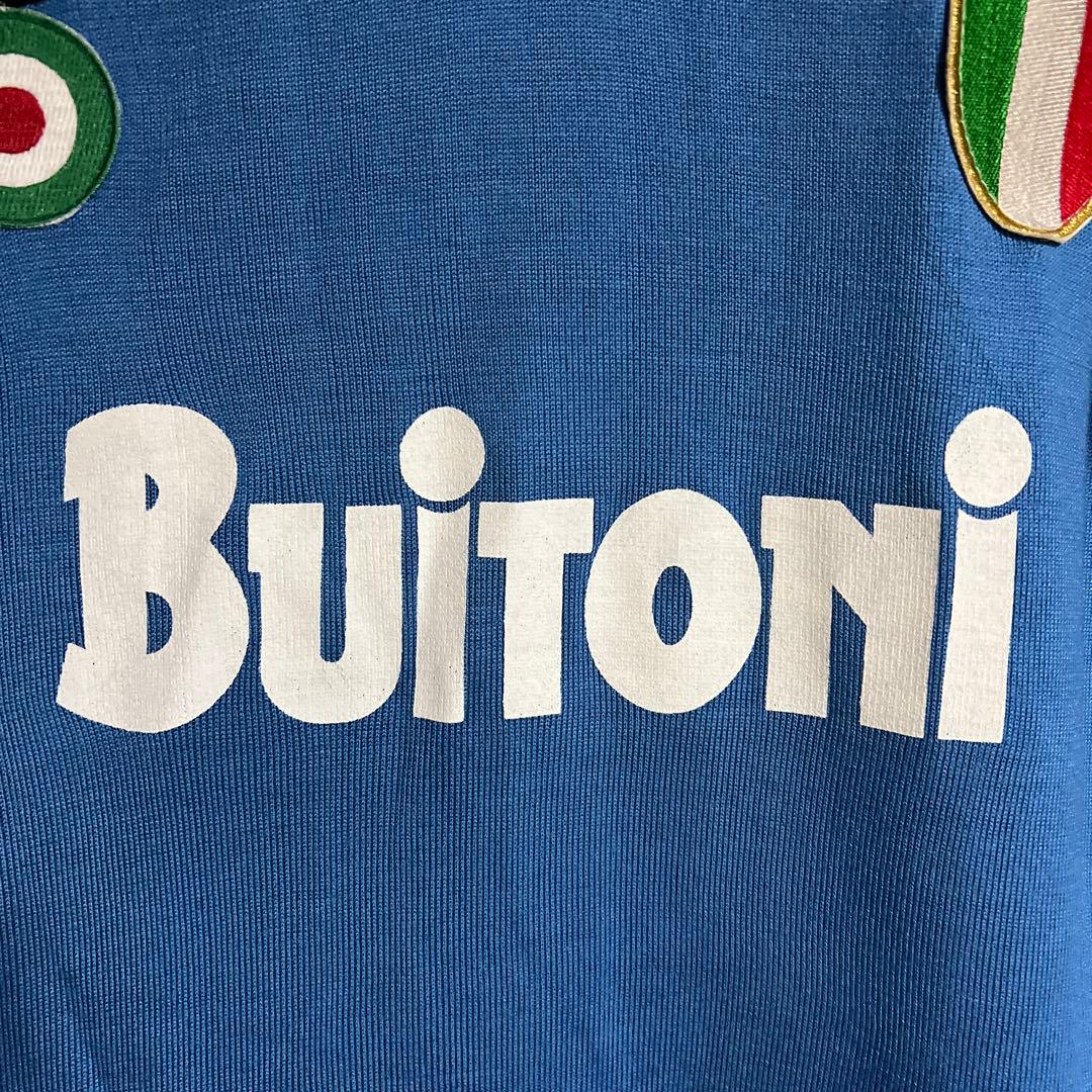 カ*ー様 ナポリ　マラドーナ　復刻版ユニフォーム　ウェア　エネーレアルゼンチンイ