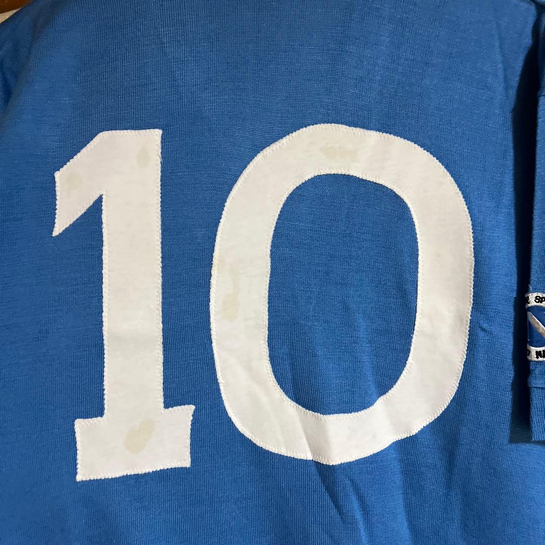 カ*ー様 ナポリ　マラドーナ　復刻版ユニフォーム　ウェア　エネーレアルゼンチンイ