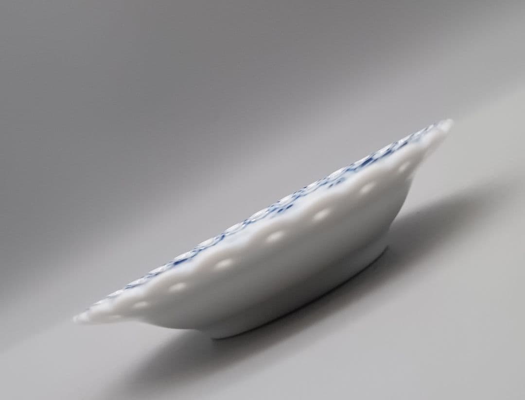 ロイヤルコペンハーゲン ブルーフルーテッド ミニプレート バタープレート 3点