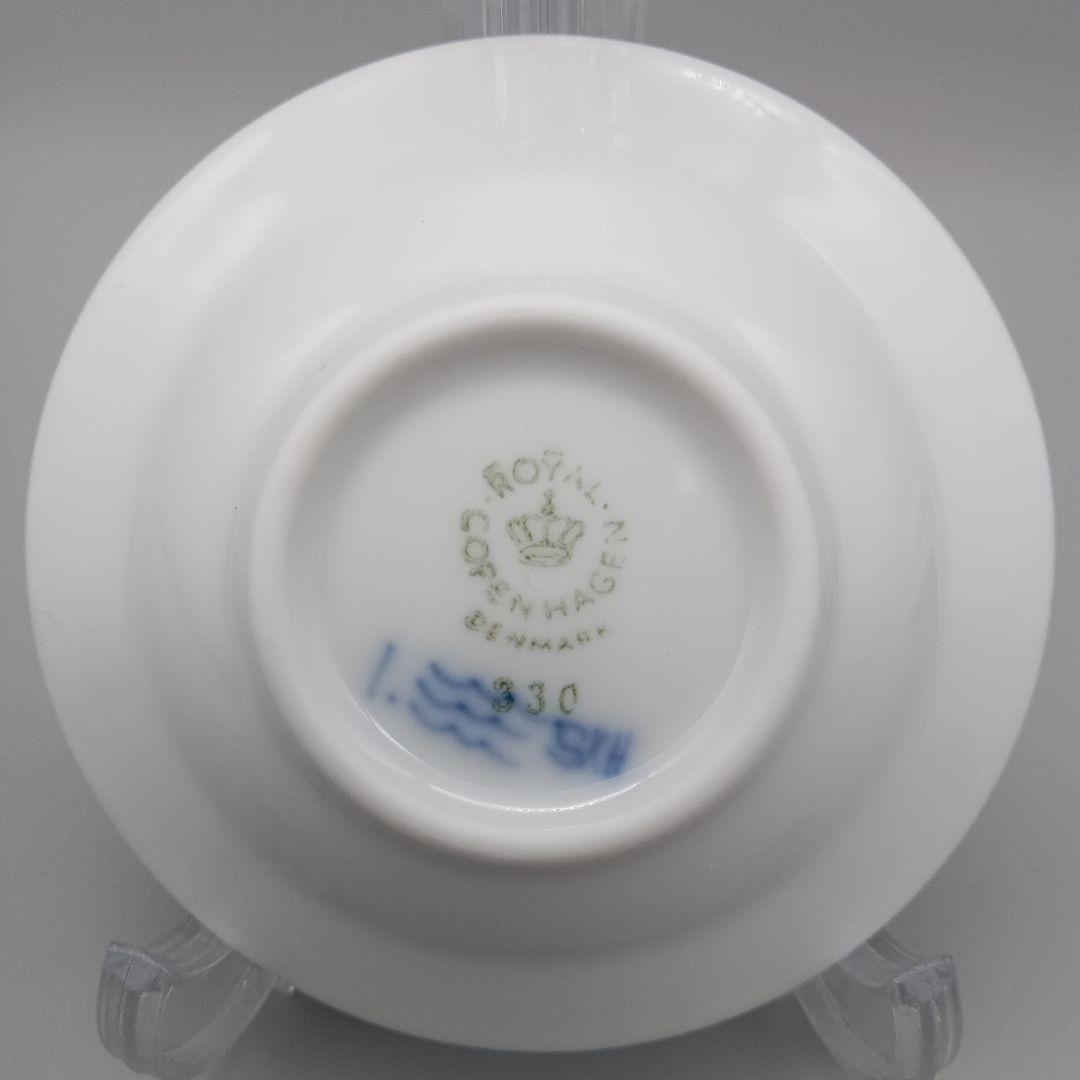 ロイヤルコペンハーゲン ブルーフルーテッド ミニプレート バタープレート 3点
