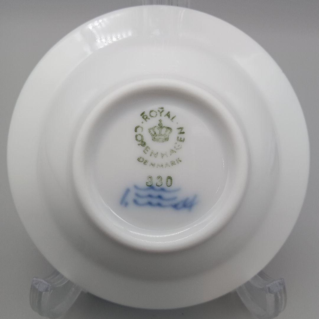 ロイヤルコペンハーゲン ブルーフルーテッド ミニプレート バタープレート 3点