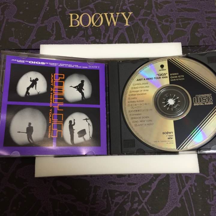 BOOWY  限定盤セット♪