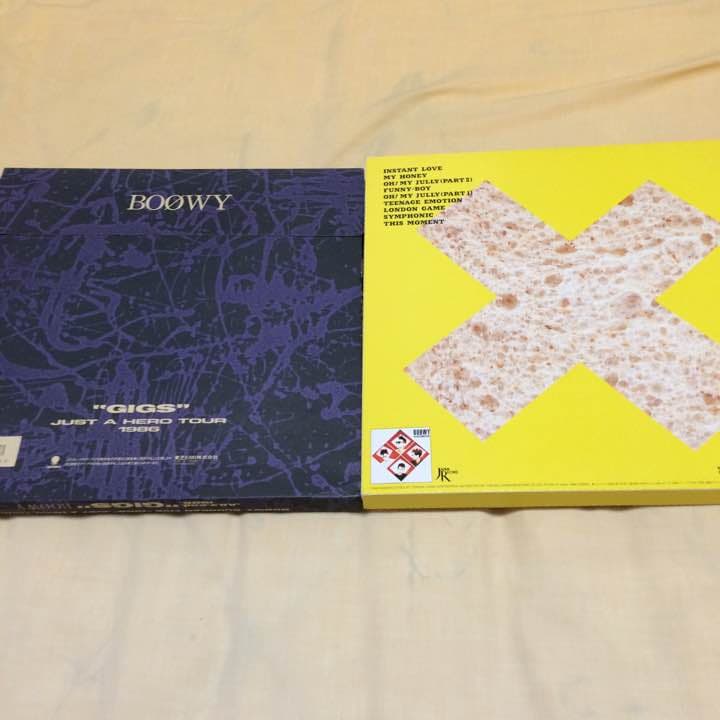 BOOWY  限定盤セット♪