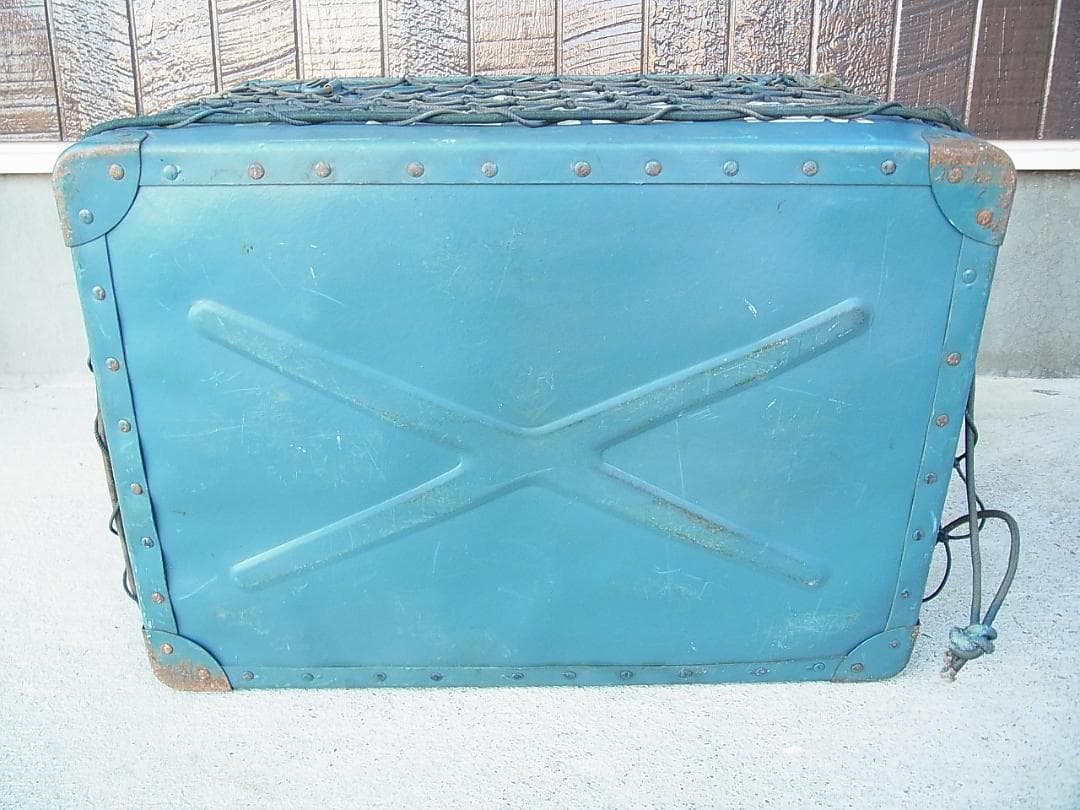 は*ん様 当時もの　牛乳石鹸　ボテ箱　シャンプー　使用品　バイク荷台などに