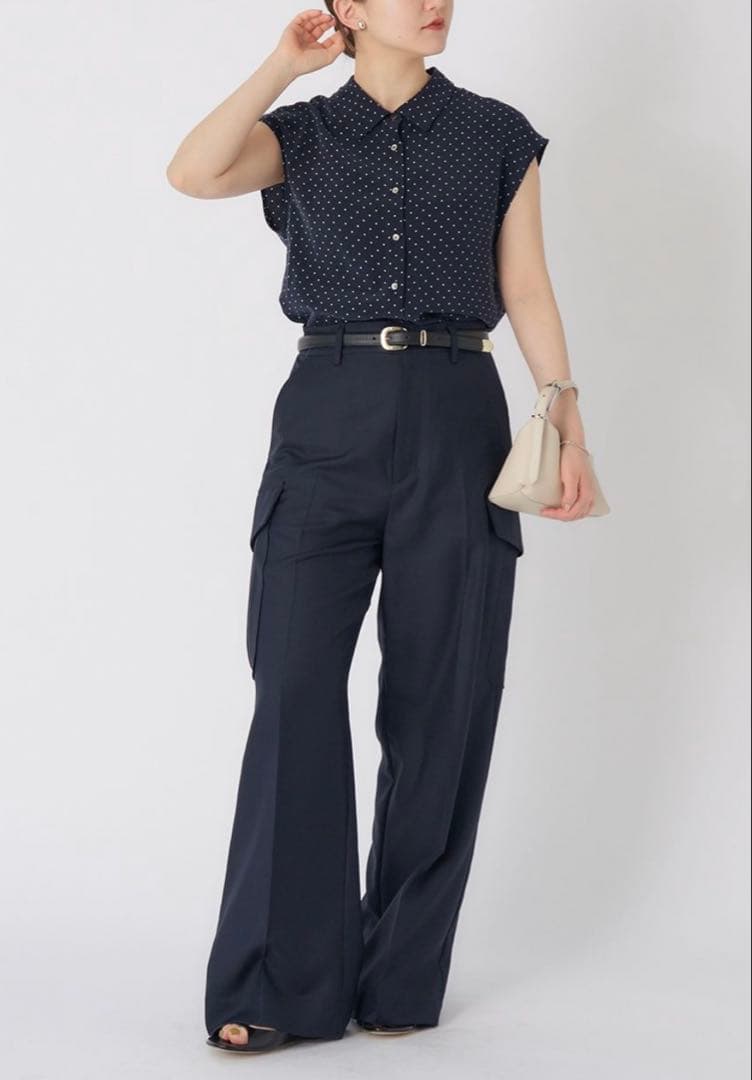 IENA ウォッシャブルカーゴスラックス 40