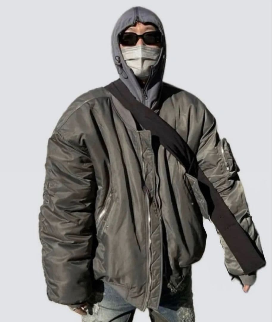 Grailz Ma-1 Double Zip Flight Jacket 新品