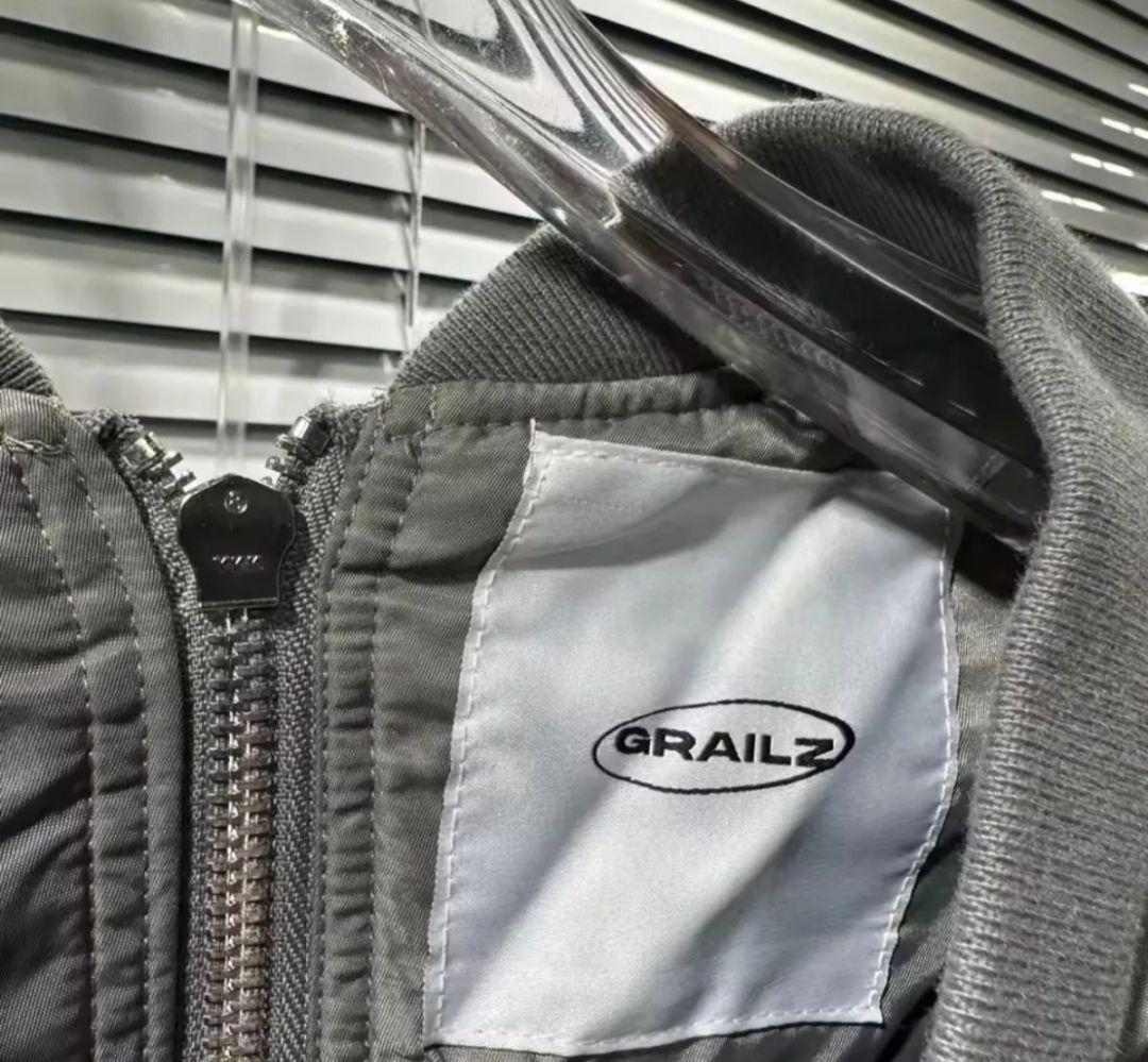 Grailz Ma-1 Double Zip Flight Jacket 新品