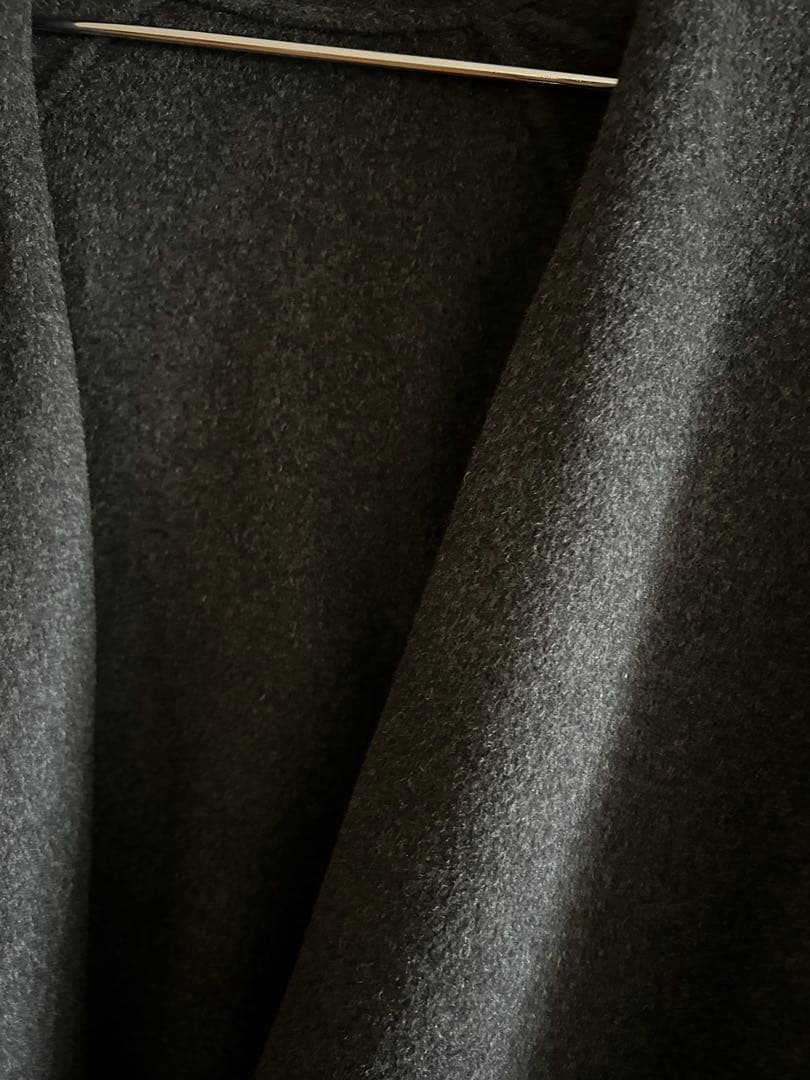 Plage ハミルトン DRAPE MIDDLE コート 38 グレーA