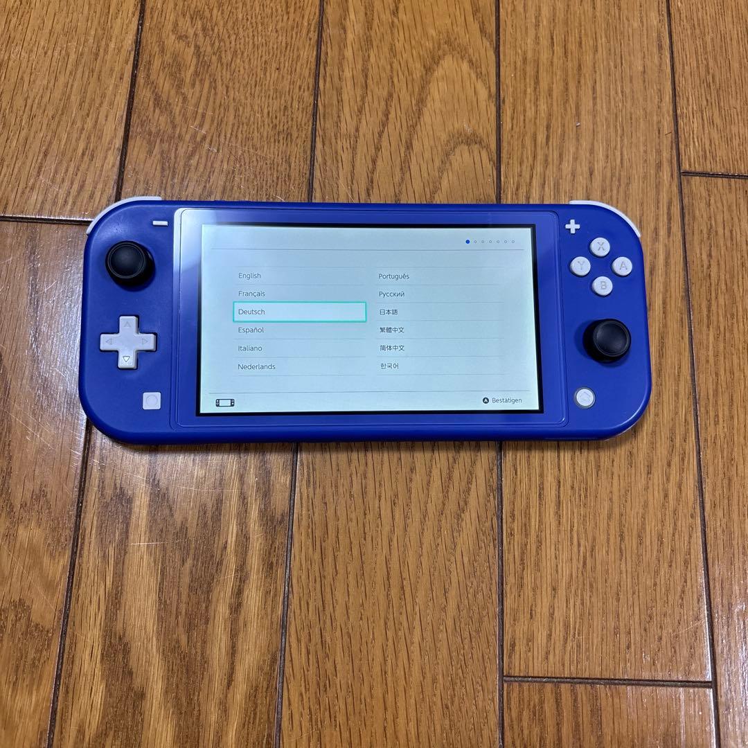 Nintendo Switch Lite 青 動作確認済み