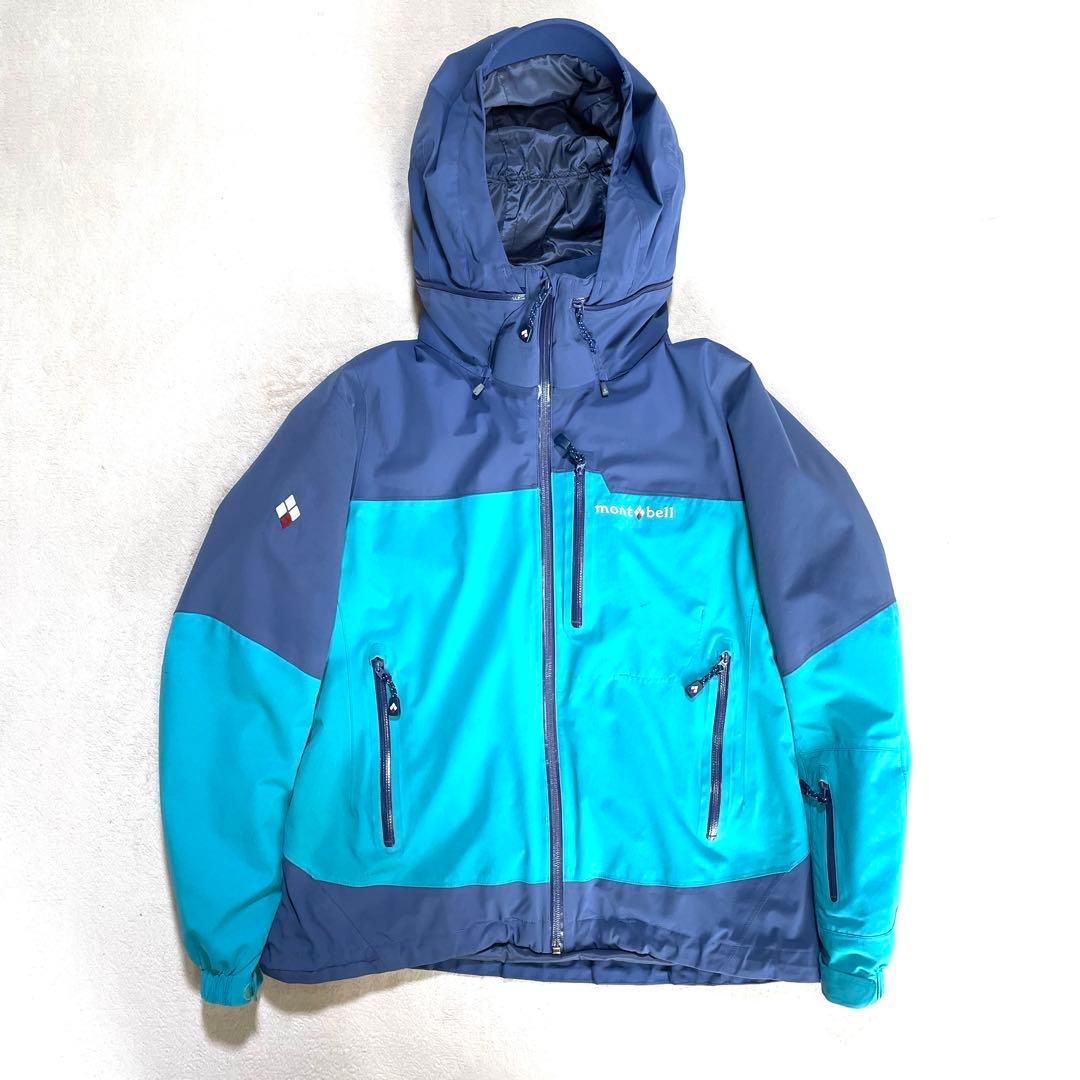 モンベル　スキーウェア　中綿ジャケット　マウンテンパーカー　2way M
