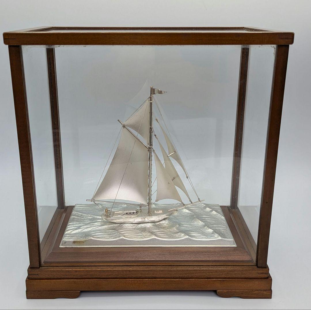 関工芸　ヨット　銀製品　960 Sterling