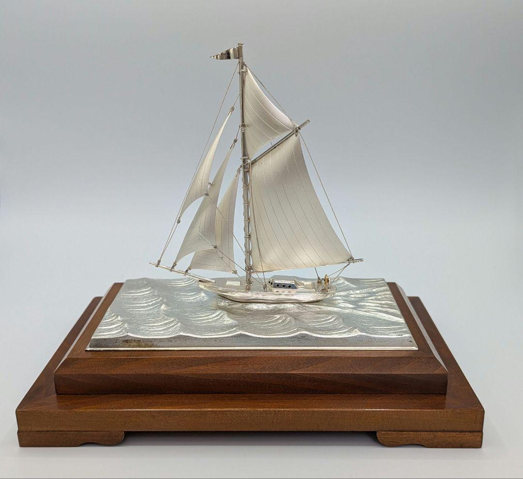 関工芸　ヨット　銀製品　960 Sterling