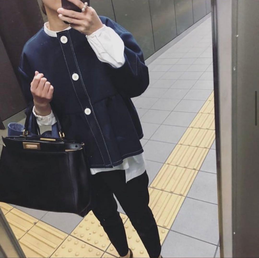 yori ボンディングショートジャケット