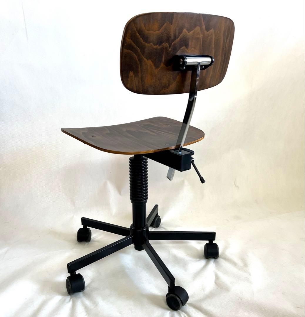 ラバミチェア・STOLE-112・デンマーク 濃い茶色・プライウッド