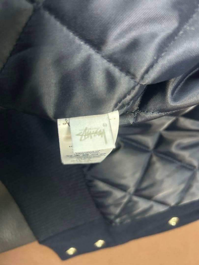 新品 STUSSY KING VARSITY JACKET XLスタジャン