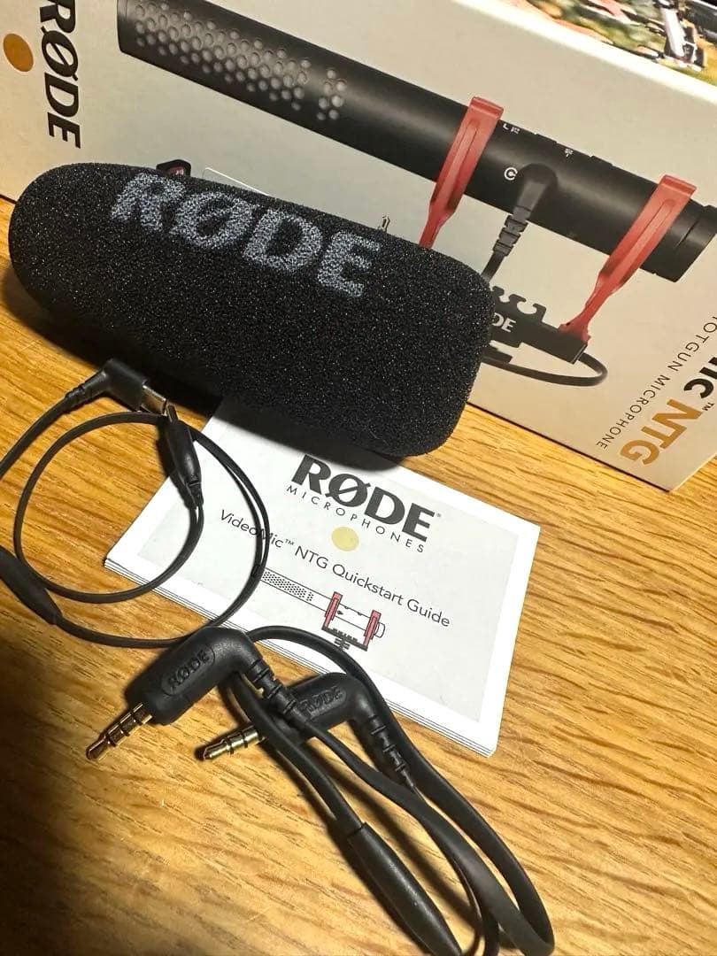 あしゅびー　RODE VideoMic NTG コンデンサーマイク