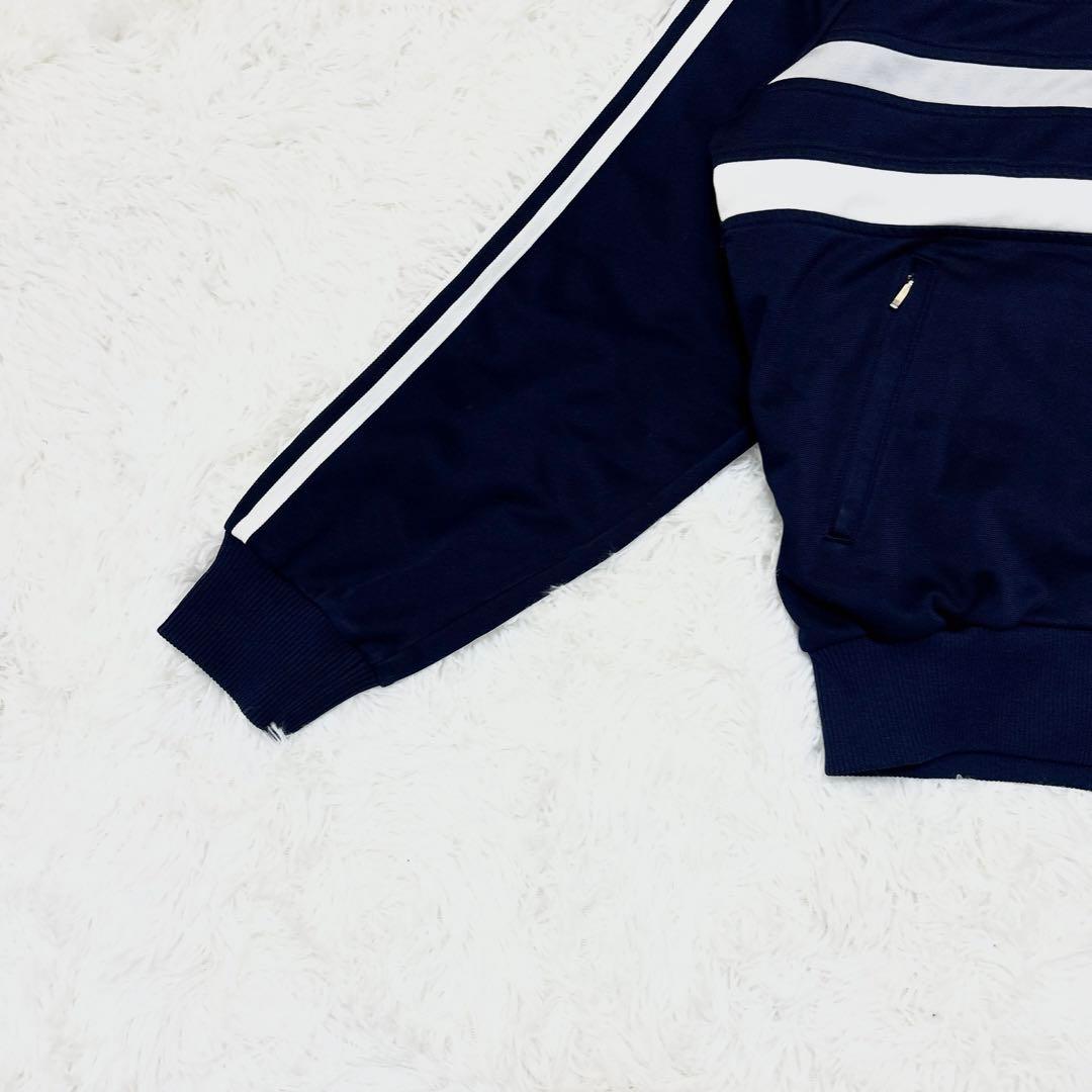あのちゃん着用 adidas デサント製 ジャージ 70s 西ドイツ L 紺美品