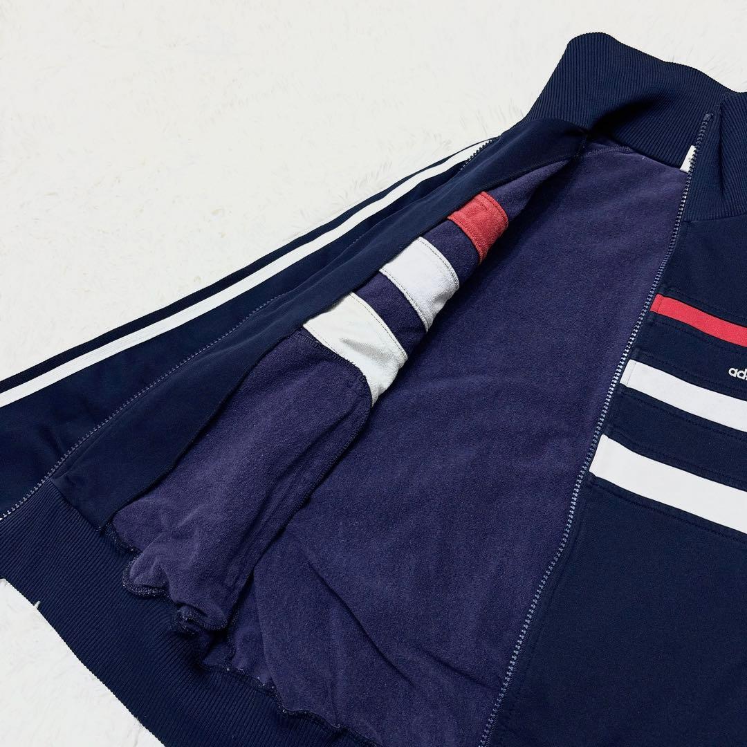 あのちゃん着用 adidas デサント製 ジャージ 70s 西ドイツ L 紺美品