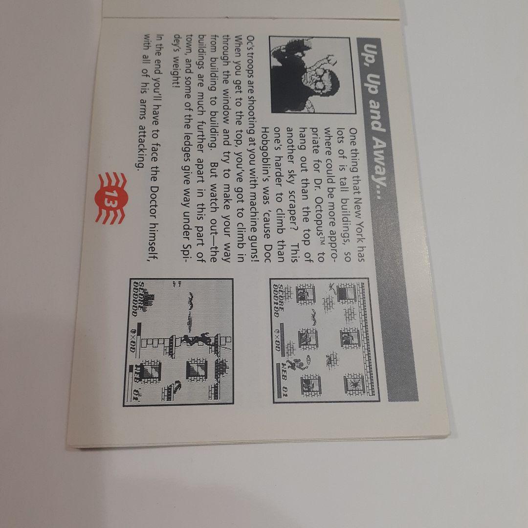 海外ソフト the AMAZING SPIDER-MAN 取説付き