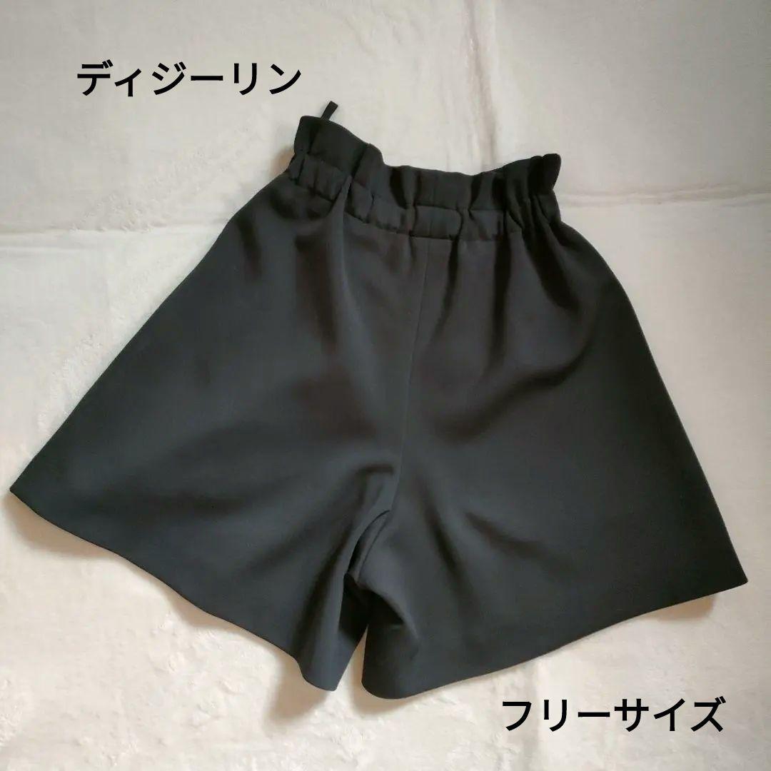 ま*ん様 デイジーリン　フォクシー　ショートパンツ　黒　ウエストゴム　フリーサイ