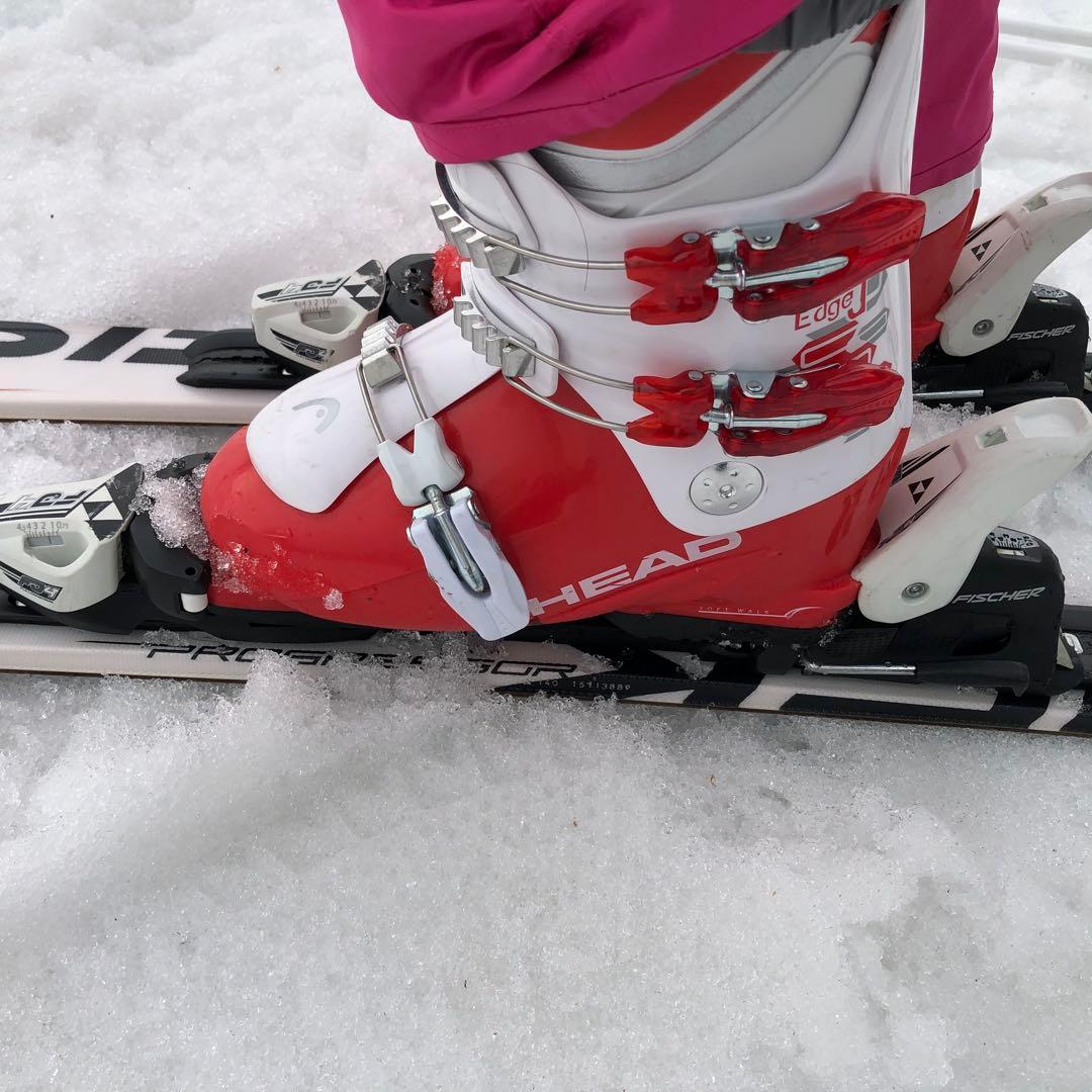 FISCHER140スキー板 atomicストックHEADブーツ　子供用