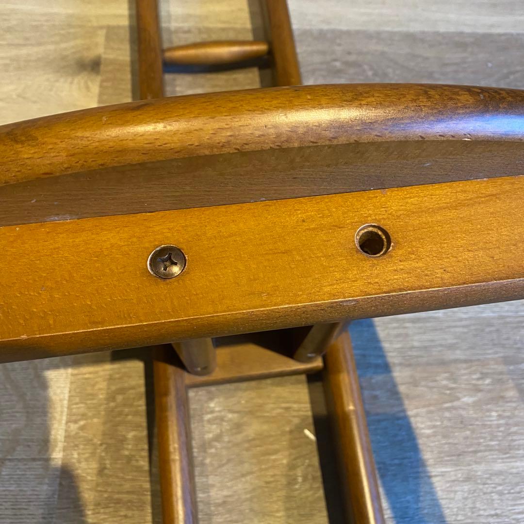 SHICO CRAFT 四国工芸　フラワースタンド　ハイバック　ドールチェア