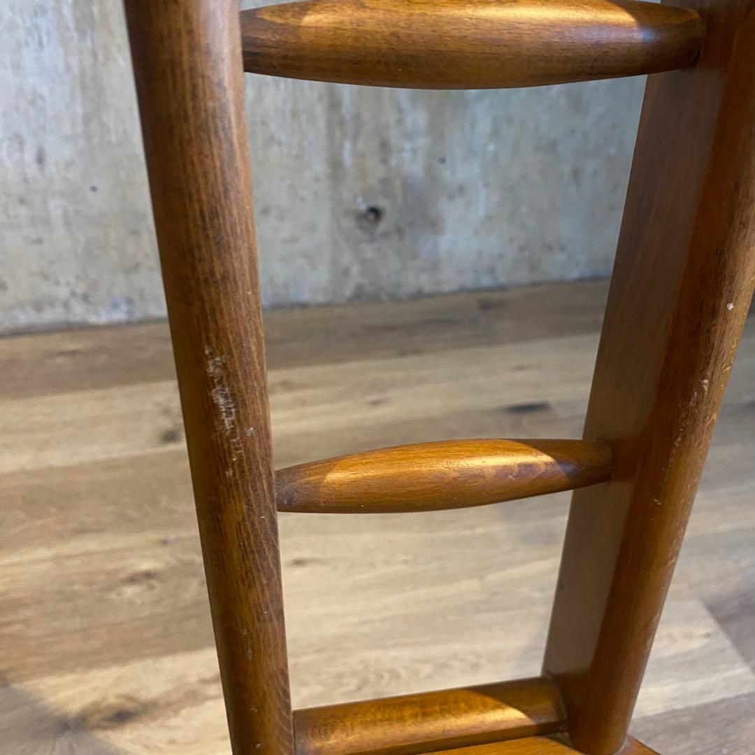 SHICO CRAFT 四国工芸　フラワースタンド　ハイバック　ドールチェア