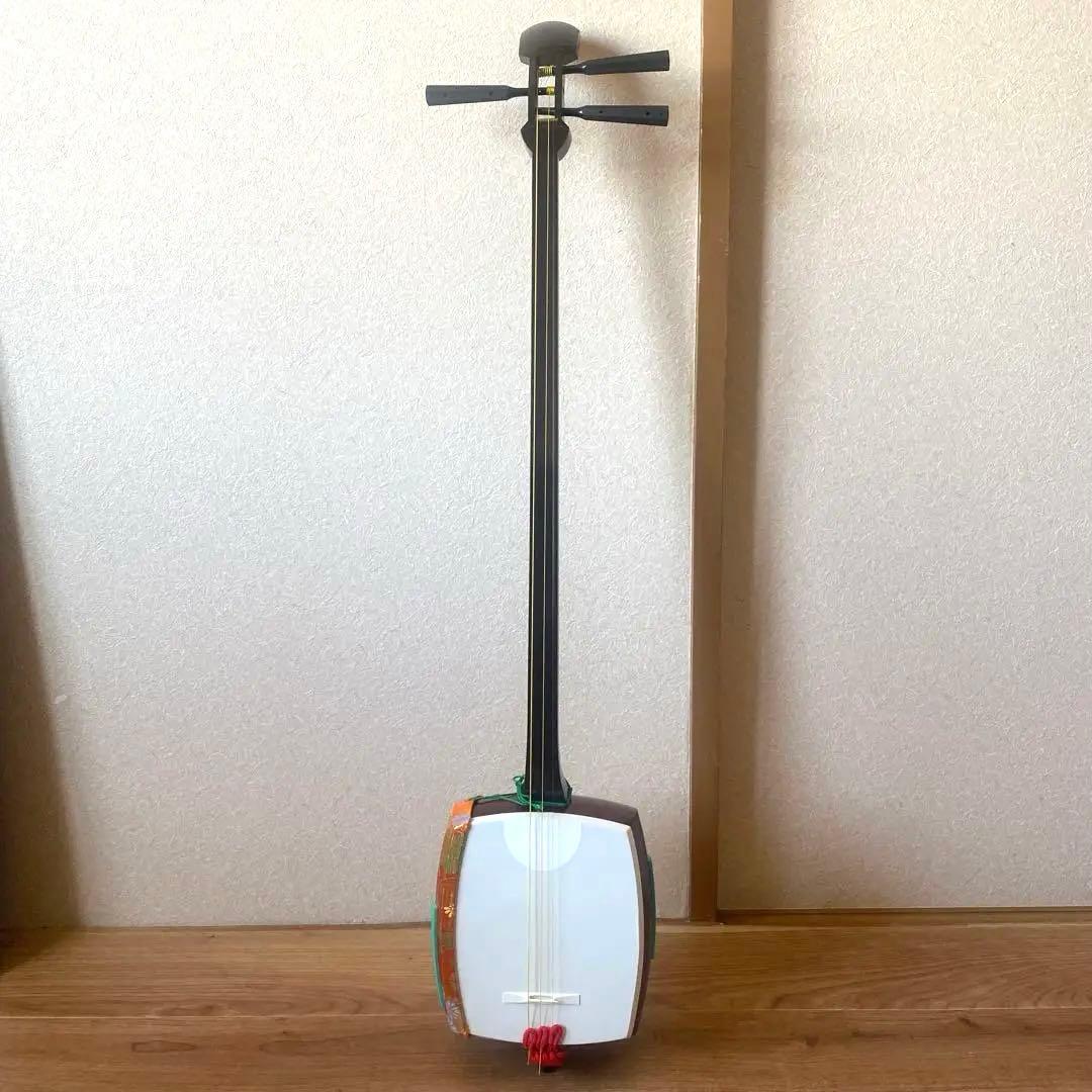 SUZUKI 三味線　かえで　ハードケース付き