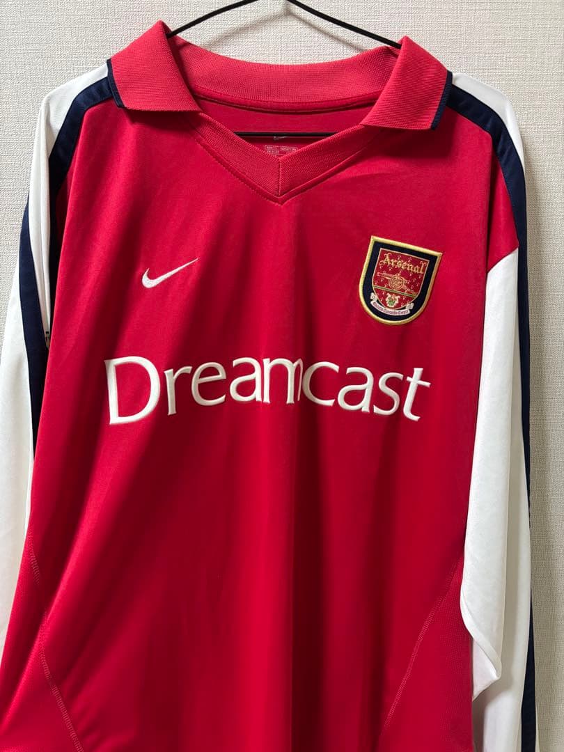 アーセナル 00/02 ホーム長袖ユニフォーム