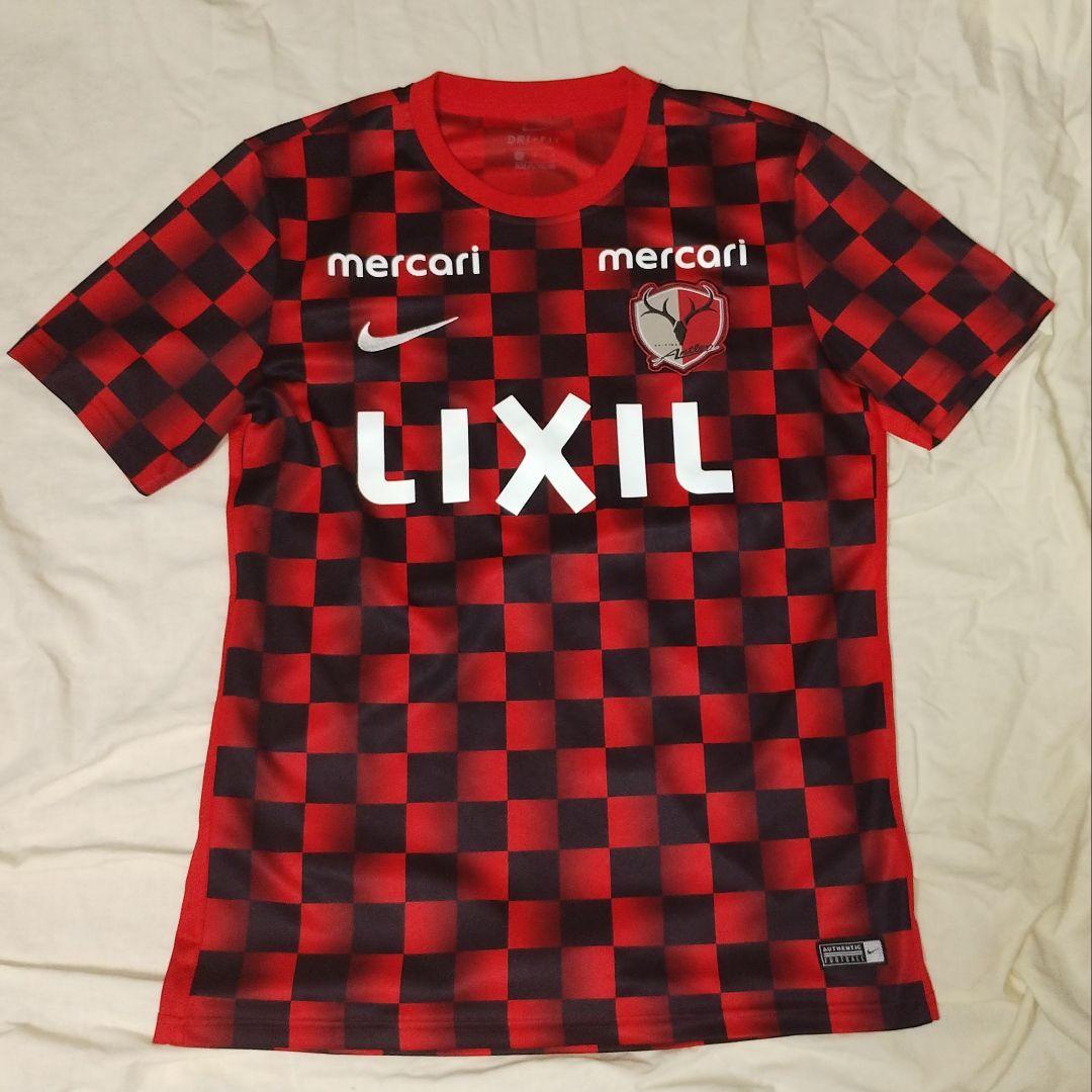 【匿名配送】【入手困難】鹿島アントラーズ　プレマッチ　赤　黒　ユニフォーム