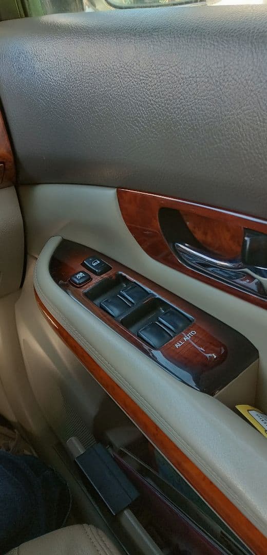 ハリアー　３０　RX330　シフトパネル　サンバーストウッド