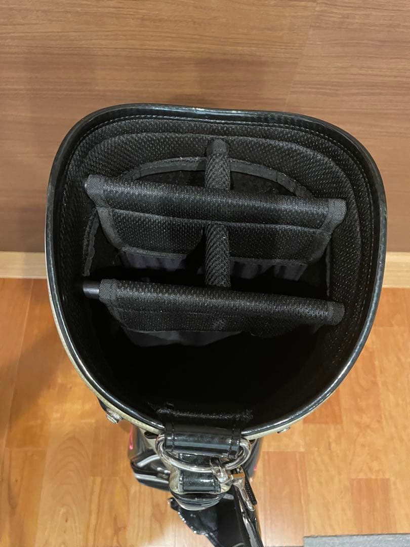 HONMA ゴルフキャディバッグ 黒/マルチカラー