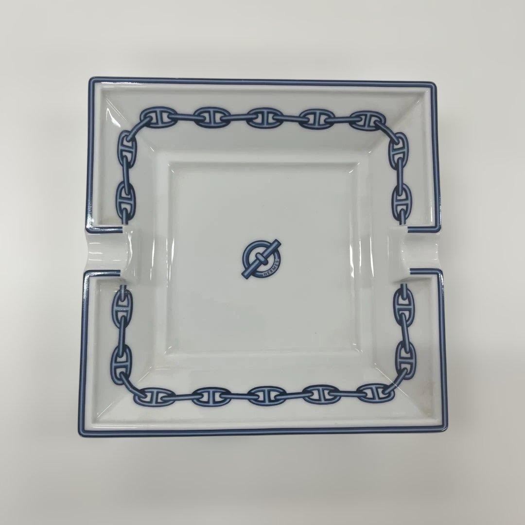 HERMES エルメス 灰皿 シェーヌダンクル　箱無し