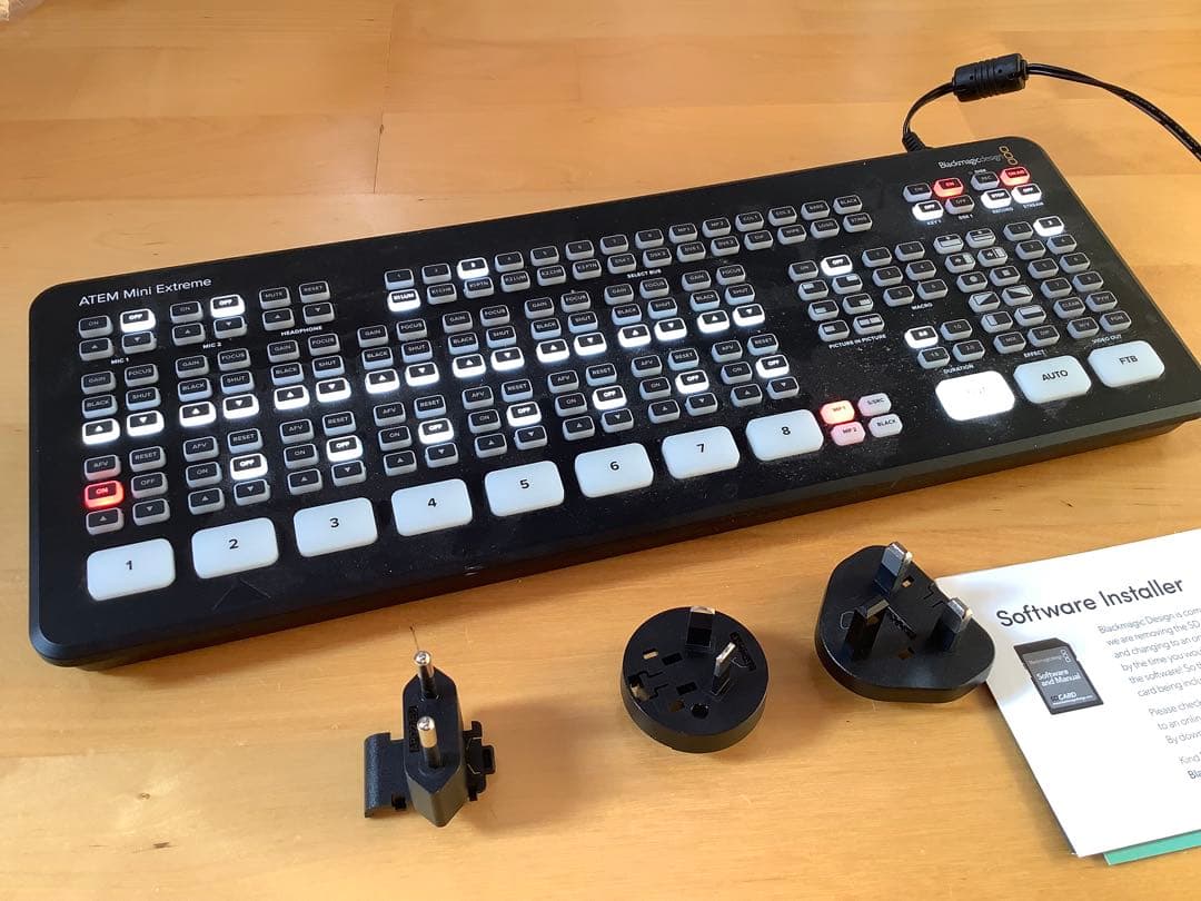 DTM・DAW ATEM Mini Extreme live stream