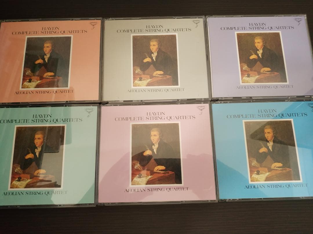 ハイドン 弦楽四重奏曲全集 CD24枚組 エオリアンQ 廃盤 キングレコード