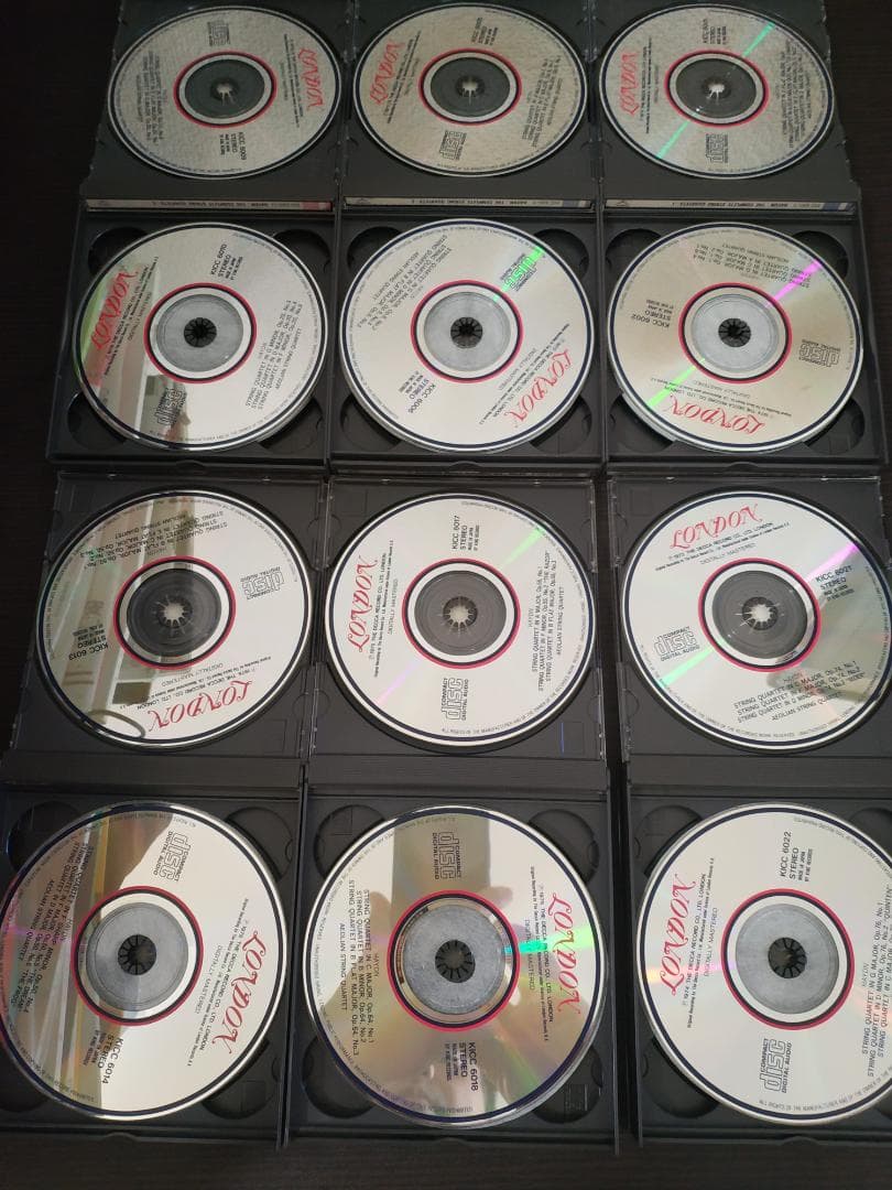 ハイドン 弦楽四重奏曲全集 CD24枚組 エオリアンQ 廃盤 キングレコード