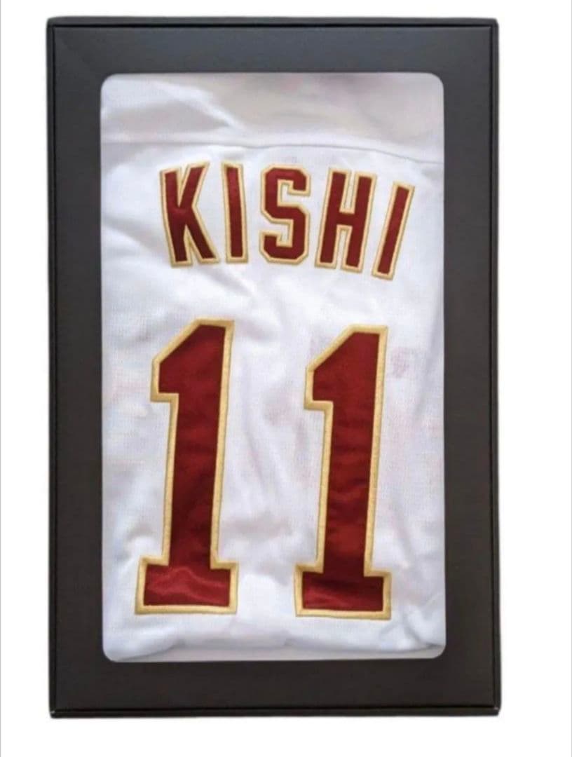 [未使用・箱付き]楽天イーグルス岸孝之投手直筆サイン入りユニフォーム large