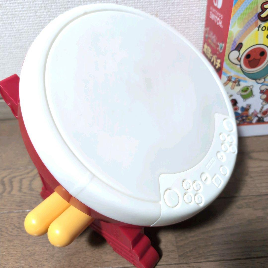 太鼓の達人 switch版ソフト&太鼓とバチ