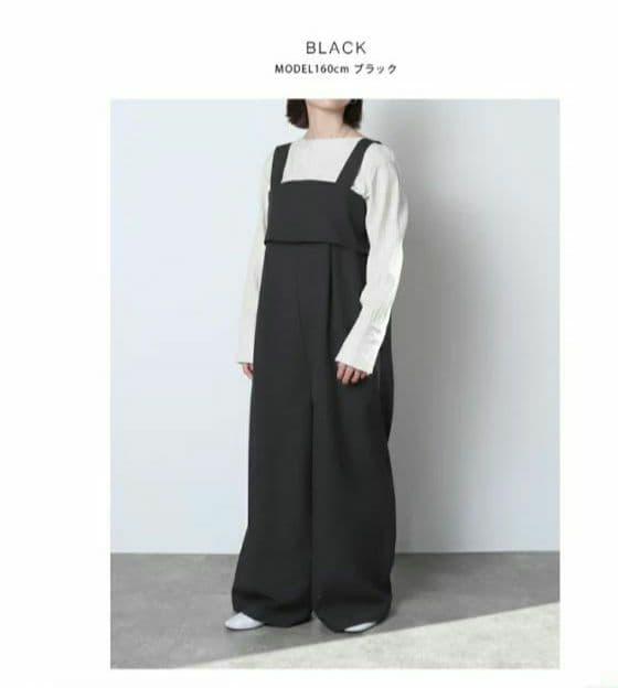 meri ミーリーブッチャーサロペット 完売ブラック