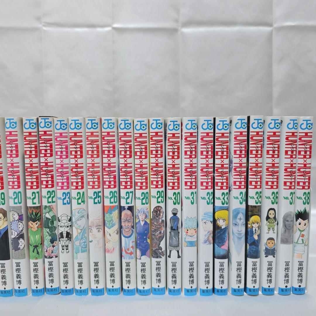 HUNTER × HUNTER 既刊全巻 1-38巻セット/H01