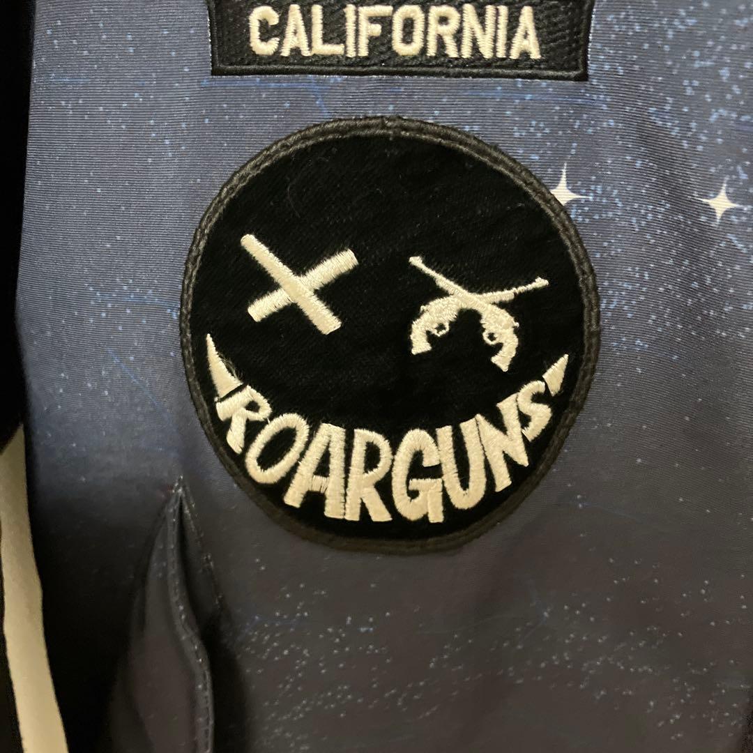 激レアAVIREX MA-1 フライトジャケット (ロアーガンズ)XLサイズ